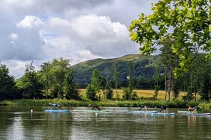 90-minutes Stand Up Paddleboarding Yoga for One Image 3