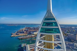 Abseiling Down Spinnaker Tower the Gold Package for One Image 4