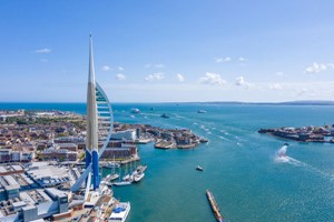 Abseiling Down Spinnaker Tower for One Image 4