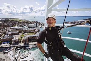 Click to view details and reviews for Abseiling Down Spinnaker Tower For One.