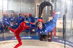 iFLY Indoor Skydiving at the O2 with Burger Experience at Gordon Ramsay Street Burger for Two Image 5