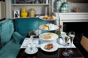Click to view details and reviews for Champagne Afternoon Tea For Two At 5 Star Flemings Mayfair Hotel.