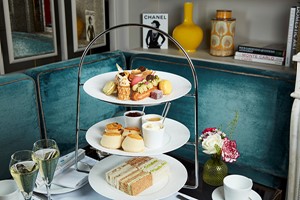 Champagne Afternoon Tea for Two at 5 Star Flemings Mayfair Hotel Image 2