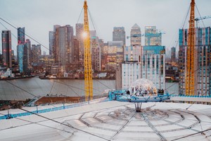 Up at The O2 Snow Globe Climb for Two Image 2