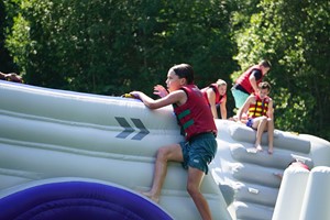 Hangloose Inflatable Aqua Park Entry for Two at Bluewater Image 1