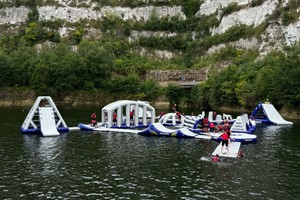 Hangloose Inflatable Aqua Park Entry for Two at Bluewater Image 3