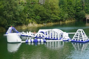 Hangloose Inflatable Aqua Park Entry for Two at Bluewater Image 4