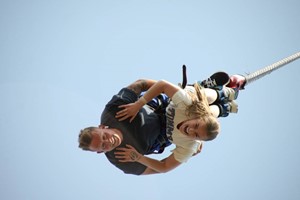 300ft Tandem Bungee Jump at UK Bungee Club picture