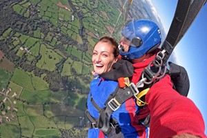 15,000ft Skydive for One with Instructor and Handcam Photos with Skydive South West picture