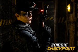 Immersive Zombie Checkpoint Experience for One Adult and One Child picture