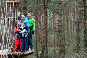 Treetop Adventure for One Adult and One Child at Go Ape Image 2