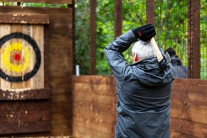 Click to view details and reviews for Axe Throwing At Go Ape For One Adult.