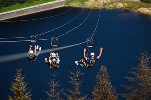 Fly the Phoenix – The World's Fastest Seated Zip Line at Zip World for Two Image 1