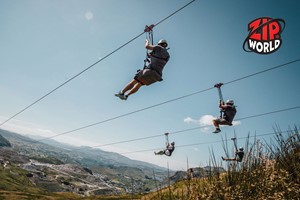 Fly the Phoenix – The World's Fastest Seated Zip Line at Zip World for Two Image 1