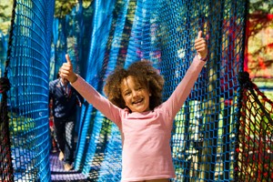 Fforest Coaster and Treetop Nets for One Adult and One Child at Zip World Image 5