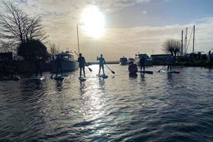 Stand Up Paddleboarding Taster Session at The SUP School for Two Image 1