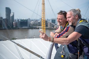 Up at The O2 Climb with a Glass of Bubbly for Two Image 2