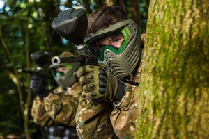 Forest Paintballing for Four with 200 Paintballs Each at GO Paintball London Image 1