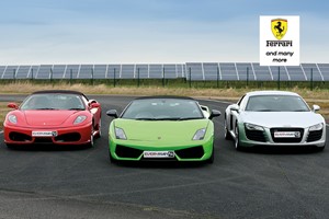 Triple Supercar Driving Blast with High Speed Passenger Ride and Photo picture