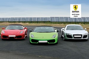 Triple Supercar Driving Blast with High Speed Passenger Ride and Photo picture