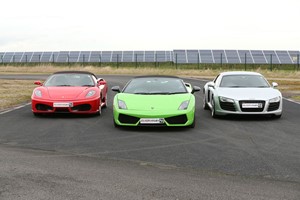 Click to view details and reviews for Triple Supercar Driving Blast With High Speed Passenger Ride.