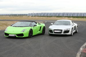 Double Supercar Driving Blast with High Speed Passenger Ride Image 1