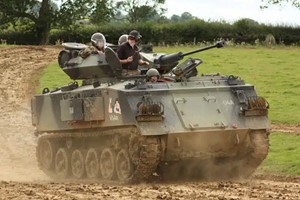 Tank Driving Challenge with Axe Throwing for Two at Armourgeddon picture