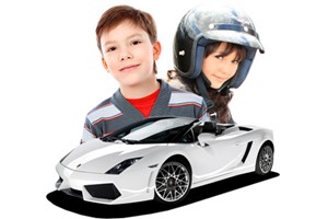 Junior Supercar Driving Thrill with Passenger Ride Image 5