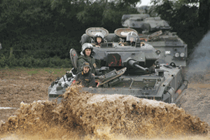 Tank Battle Paintballing for One Image 4