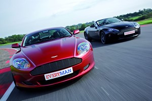 Ferrari and Aston Martin Driving Blast for One Image 3