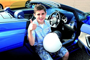 Junior Double Supercar Driving Thrill With Passenger Ride