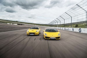 Double Supercar Driving Blast with High Speed Passenger Ride picture