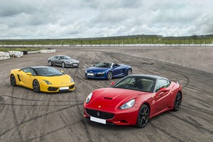 Four Supercars Driving Thrill for One Person Image 1