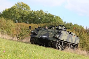 Tank, Army Truck and Fire Engine Driving Image 3