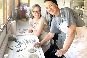 Private Personalised Festive Bauble Workshop for Two with Katherine Fortnum Ceramics picture