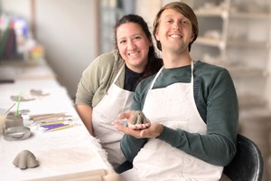 Private Romantic Handbuilding Pottery Experience for Two with Katherine Fortnum Ceramics picture