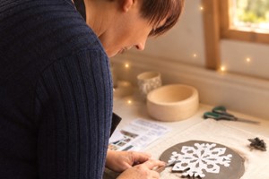 Private Snowflake Bowl Ceramics Workshop for Two with Katherine Fortnum Ceramics picture
