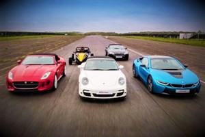 Junior Five Supercar Driving Thrill And Free High Speed Passenger Ride – Week Round