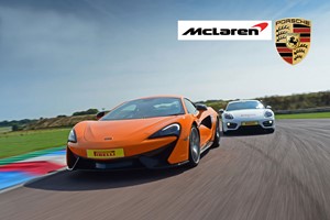 McLaren 570S and Porsche Driving at Thruxton Circuit  Image 1