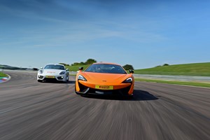 McLaren 570S and Porsche Driving at Thruxton Circuit  Image 3