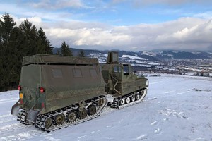 Military Tank Driving Experience in an Alvis Spartan and Volvo BV202 for One Adult and One Child Image 4