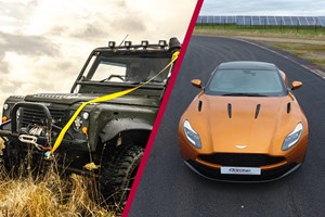 Ultimate James Bond Land Rover Defender and Aston Martin DB11 Driving Experience for One
