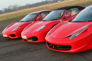 The Ultimate Ferrari Four Car Driving Experience for One Image 2