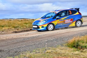 Rally Driving For One At Knockhill Racing Circuit In Scotland