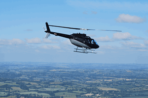 25 Mile Helicopter Tour with Bubbly for One