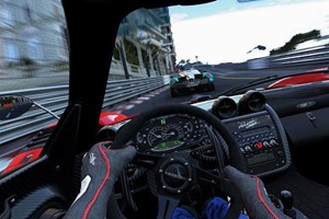 4D Full Motion Racing Car Simulator for One Image 1