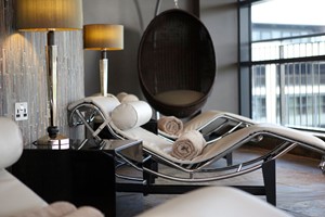 Sunset Spa Access with Dinner and Prosecco for Two at Brooklands Hotel, Surrey Image 1