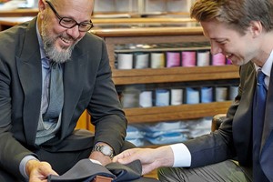 Bespoke Tie Experience at The Savile Row Company Image 2