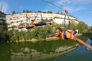 Thrill and Chill: Sauna and Skywire for One at Hangloose at Bluewater Image 3