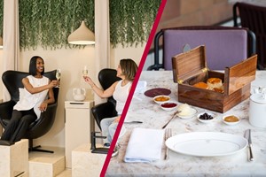 For Mum: Cream Tea at The Georgian Harrods & Treatment with Prosecco at Townhouse Nail Salon for Two picture
